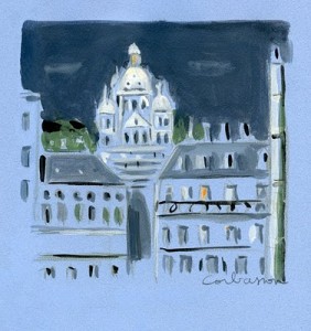 Portrait of Paris' Sacre-Couer