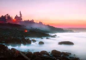 Coastal Maine sunset