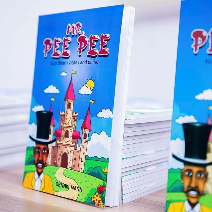 Stack of Mr. Pee Pee books. 
