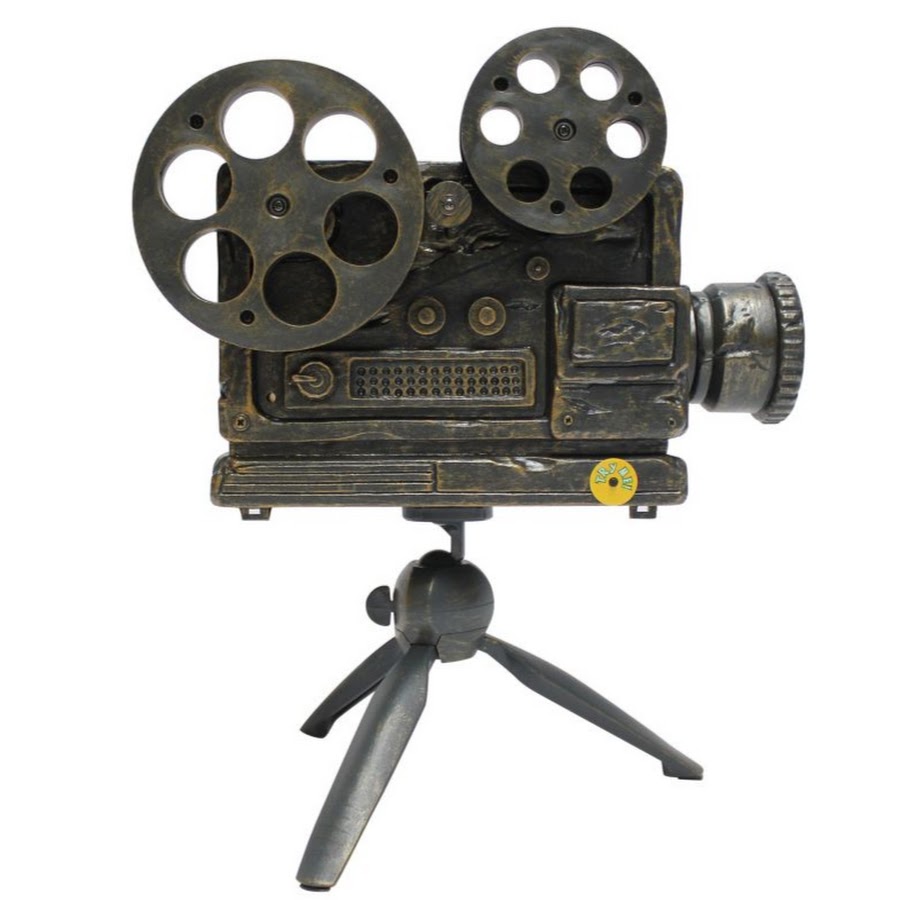 Old time reel film camera