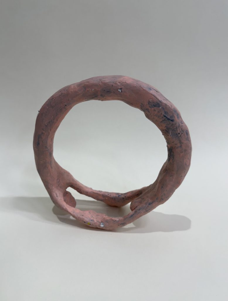Weathered ceramic circle