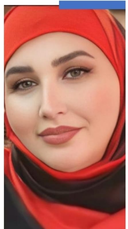 Middle Eastern/South American woman with a red headscarf